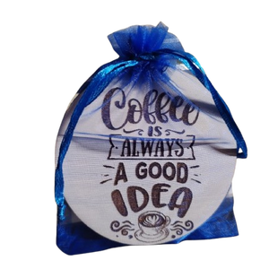 coaster gravat laser suport pahar/ceșcă - casă & stil de viață - echipamente de bucătărie - accesorii de servire - coastere - Artynos.ro