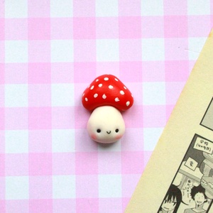 Insigna Ciupercuta - bijuterii - mărțișor - Artynos.ro