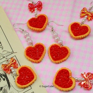 Cercei tarta - bijuterii - cercei - cercei cu figurine - Artynos.ro