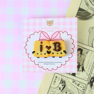 Insignă cuplu - bijuterii - broșe - Artynos.ro