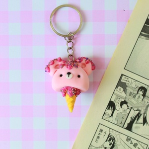 Breloc ursulet kawaii - genți și portofele - accesorii genți - breloc - Artynos.ro