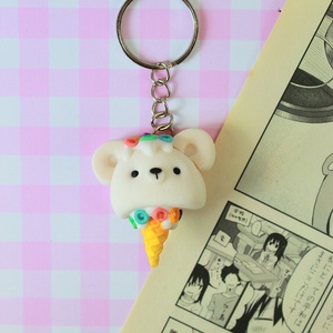 Breloc ursulet kawaii - genți și portofele - accesorii genți - breloc - Artynos.ro