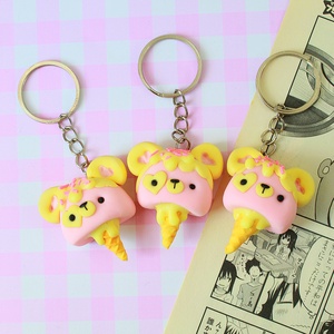 Breloc ursulet kawaii, Genti si portofele, Accesorii genti, Breloc, Altele, Breloc lucrat manual din lut polimeric, accesorii metalice din otel inoxidabil.
, ARTYNOS