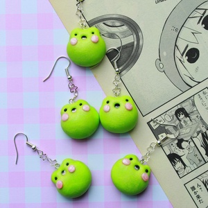 Cercei Broscute - bijuterii - cercei - cercei cu figurine - Artynos.ro