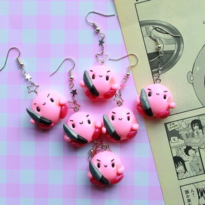 Cercei Kirby - bijuterii - cercei - cercei cu figurine - Artynos.ro