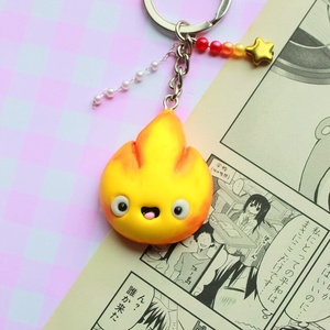 Breloc Calcifer  - genți și portofele - accesorii genți - breloc - Artynos.ro