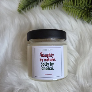 Lumanare Craciun text amuzant - crăciun - decorațiuni de crăciun de casă - lumânări parfumate de crăciun - Artynos.ro