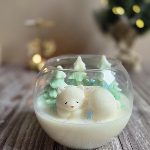 Lumanare Polar Dream, Craciun, Decoratiuni de Craciun de casa, Lumanari parfumate de Craciun, Lumanare si fabricarea lumanarilor, ARTYNOS