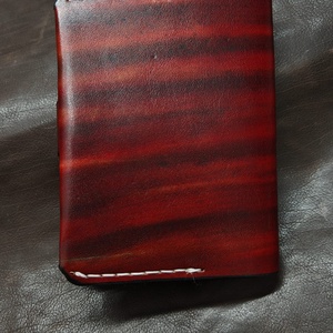 Portofel minimalist din piele naturala ,lucrat in totalitate manual(taiat pielea,cusut ,finisat) - genți și portofele - portofele, huse, suporturi - portofele - portofel bărbați - Artynos.ro