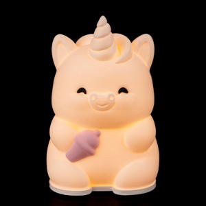 UniGlow � Lampa decorativă drăguță în formă de unicorn, cu LED-uri cu lumină caldă -  - Artynos.ro