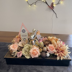 Decoratiuni florale de Paste pentru masa  - Artynos.ro