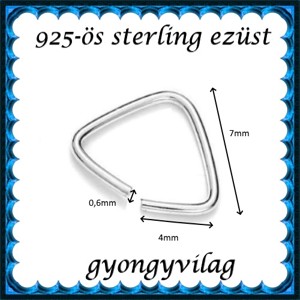 Fermoar pandantiv argint 925 EMK 102-0,6e 4 buc/pachet -  - Artynos.ro