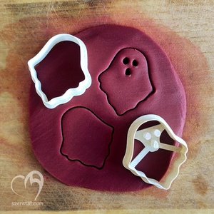Szellem sütikiszúró Halloween-re - casă & stil de viață - accesorii pentru decorat casa - halloween - tot ce ai nevoie pentru petrecere! - forme biscuiți halloween - Artynos.ro