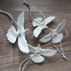 Porumbelul prieteniei - accesorii de crăciun - decorațiuni de crăciun de casă - decorațiuni pentru pomul de crăciun - Artynos.ro