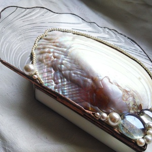 Mother of pearl luxery jewerly box - casă & stil de viață - accesorii pentru decorat casa - decorațiuni de masă și decorațiuni pentru rafturi  - cutii decor, cutii de suveniruri - Artynos.ro