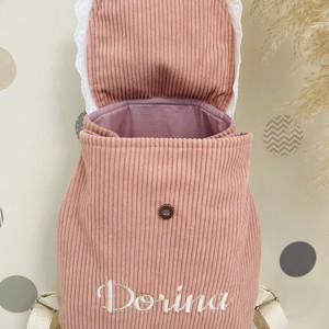 Rucsac personalizat pentru preșcolari - în culori la alegere, cu numele brodat, personalizabil -  - Artynos.ro