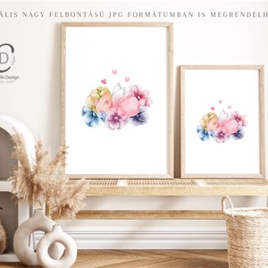 Decal de perete zână de primăvară, poster, decorare cameră copii -  - Artynos.ro
