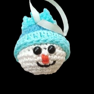 Snowman ornament pom de Craciun, , , ARTYNOS
