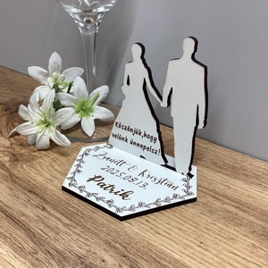 3D Planter-cadou de felicitare pentru nunta - accesorii nuntă - amintiri și cadouri de nuntă - favoruri de nuntă - Artynos.ro