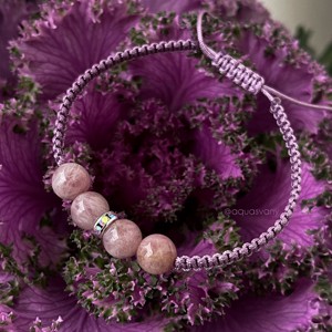 Bratara minerala Morganite, , , ARTYNOS