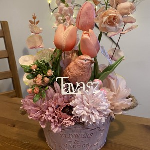 Decorațiuni florale de primăvară pentru masă  - casă & stil de viață - decorațiuni de casă - accesorii florale - flori în ghiveci - Artynos.ro