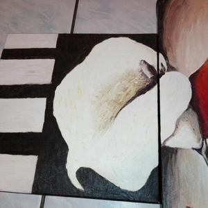 Tablou realist Cale, pictat manual - arte vizuale și accesorii  - picturi - pictură în ulei - Artynos.ro