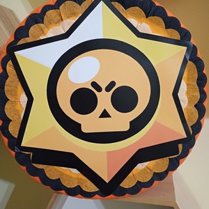 Piñata pinata Brawl Stars piniata, Jucării și echipamente pentru copii, Jocuri de mișcare, Arta de hârtie, Produse fabricate din materiale reciclate, ARTYNOS