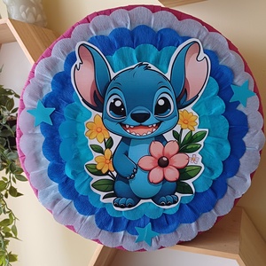 Piñata pinata piniata Stitch , Jucării și echipamente pentru copii, Jocuri de mișcare, Arta de hârtie, Produse fabricate din materiale reciclate, ARTYNOS