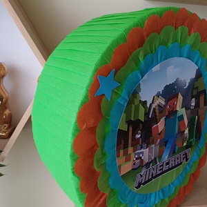 Piñata pinata piniata Minecraft  - jucării și echipamente pentru copii - jocuri de rol - Artynos.ro