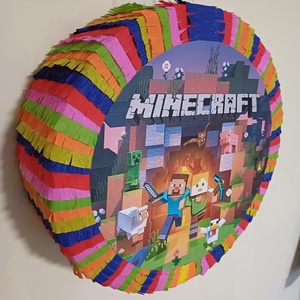Piñata pinata piniata Minecraft  - jucării și echipamente pentru copii - jocuri de rol - Artynos.ro