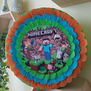 Piñata pinata piniata Minecraft , Jucării și echipamente pentru copii, Jocuri de rol, Arta de hârtie, ARTYNOS