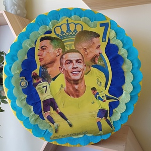 Piñata pinata piniata Ronaldo Fotbal , Jucării și echipamente pentru copii, Jocuri de rol, Arta de hârtie, ARTYNOS