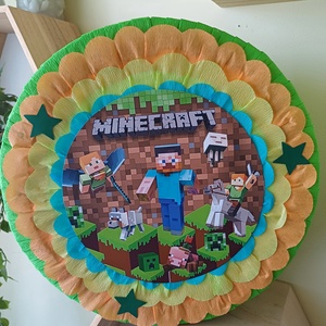 Piñata pinata piniata Minecraft , Jucarii si echipamente pentru copii, Jocuri de rol, Arta de hartie, ARTYNOS