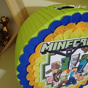 Piñata pinata piniata Minecraft  - jucării și echipamente pentru copii - jocuri de rol - Artynos.ro