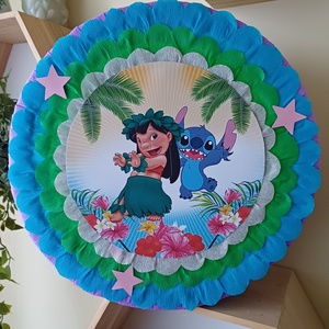 Piñata pinata piniata Lilo si Stitch , Jucarii si echipamente pentru copii, Jocuri de miscare, Arta de hartie, Produse fabricate din materiale reciclate, ARTYNOS