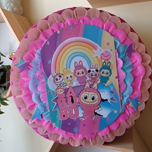 Piñata pinata piniata Labubu, Jucarii si echipamente pentru copii, Jocuri de miscare, Arta de hartie, Produse fabricate din materiale reciclate, ARTYNOS