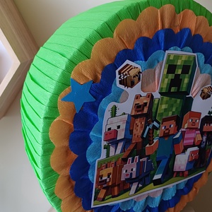 Piñata pinata Minecraft piniata - jucării și echipamente pentru copii - jocuri de mișcare - Artynos.ro