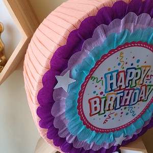 Piñata pinata piniata Happy Birthday  - jucării și echipamente pentru copii - jocuri de mișcare - Artynos.ro