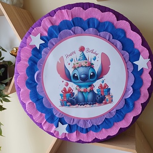 Piñata pinata piniata Stitch  - jucării și echipamente pentru copii - jocuri de mișcare - Artynos.ro
