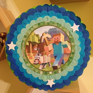 Piñata pinata piniata Minecraft  - jucării și echipamente pentru copii - jocuri de rol - Artynos.ro