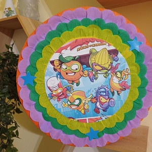 Piñata pinata Super Zings piniata, Jucarii si echipamente pentru copii, Jocuri de rol, Arta de hartie, ARTYNOS