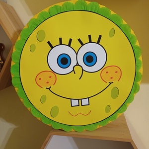 Piñata pinata piniata Sponge Bob, Jucarii si echipamente pentru copii, Jocuri de miscare, Arta de hartie, Produse fabricate din materiale reciclate, ARTYNOS