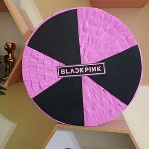 Piñata pinata piniata Black Pink, Jucarii si echipamente pentru copii, Jocuri de miscare, Arta de hartie, Produse fabricate din materiale reciclate, ARTYNOS
