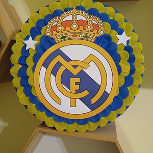 Piñata pinata piniata Real Madrid , Jucarii si echipamente pentru copii, Jocuri de miscare, Arta de hartie, Produse fabricate din materiale reciclate, Pinata este un accesoriu de petrecere foarte popular in intreaga lume, in orice ocazie, fiind un jo..., ARTYNOS