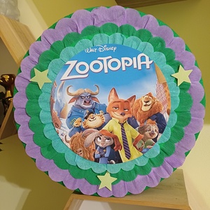 Piñata pinata piniata Zootropolis Zootopia, Jucarii si echipamente pentru copii, Jocuri de rol, Arta de hartie, ARTYNOS