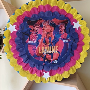 Piñata pinata piniata Lamine Jamal fotbal, Jucarii si echipamente pentru copii, Jocuri de rol, Arta de hartie, Pinata este un accesoriu de petrecere foarte popular in intreaga lume, in orice ocazie, fiind un jo..., ARTYNOS