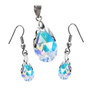 Swarovski cristal 16-28 mm picatura set in mai multe culori - Artynos.ro