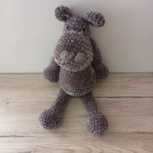 Amigurumi plush hipopotam, , , ARTYNOS