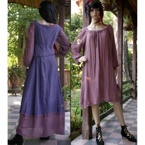 GISELLE - Costum de design gotic și romantic - îmbrăcăminte și modă - haine damă - rochie, dintr-o bucată - Artynos.ro