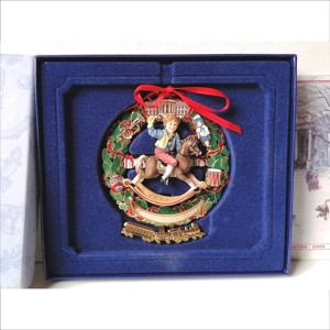 Frumoasă decorațiune pentru bradul de Crăciun de la Casa Albă - crăciun - decorațiuni de crăciun de casă - figurine pentru pomul de crăciun - Artynos.ro